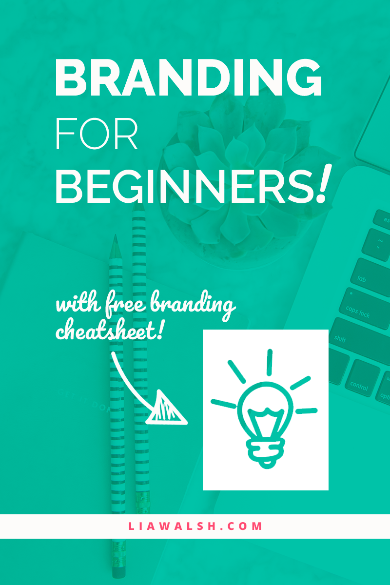 Branding for beginners cheat sheet