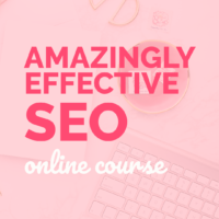 Product: Amazingly Effective SEO online course (search engine optimization)