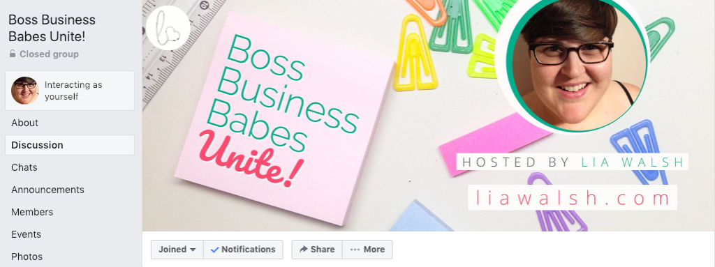 Boss Business Babes Unite Facebook group for business women